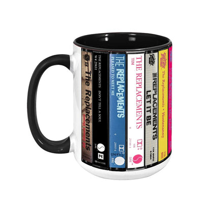 The Replacements Albums Cassette Collection Retro Accent Mug