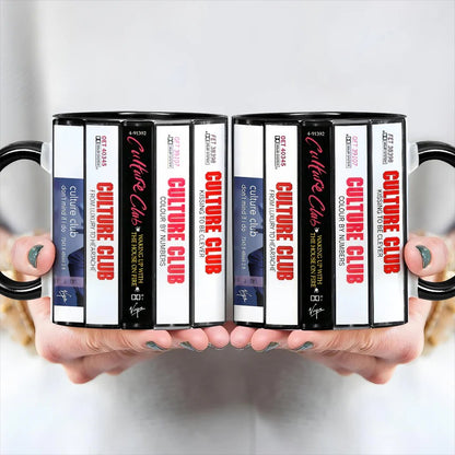 Culture Club Albums Cassette Collection Retro Accent Mug