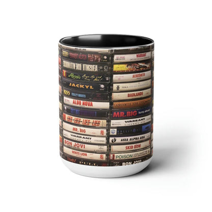 Heavy Metal Kings Classic Tapes Rock Accent Mugs