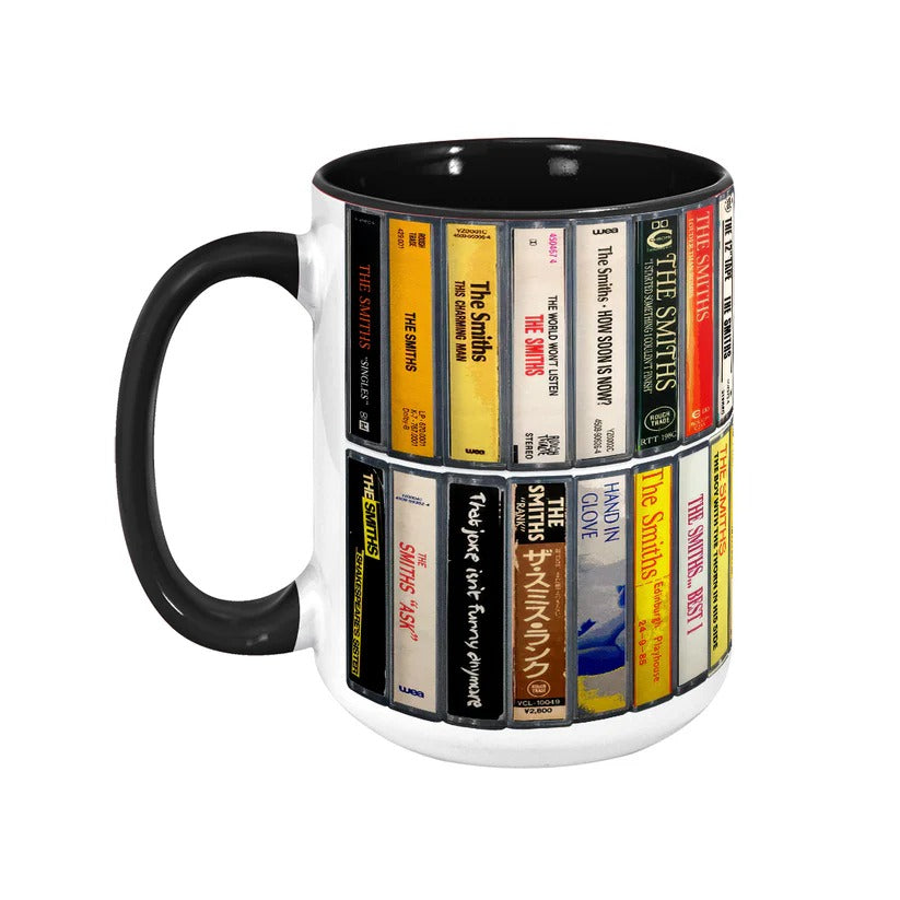 The Smiths Albums Cassette Extended Collection Retro Accent Mug