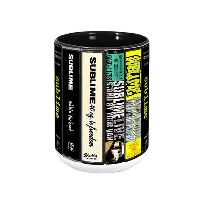 Sublime Albums Cassette Collection Retro Accent Mug