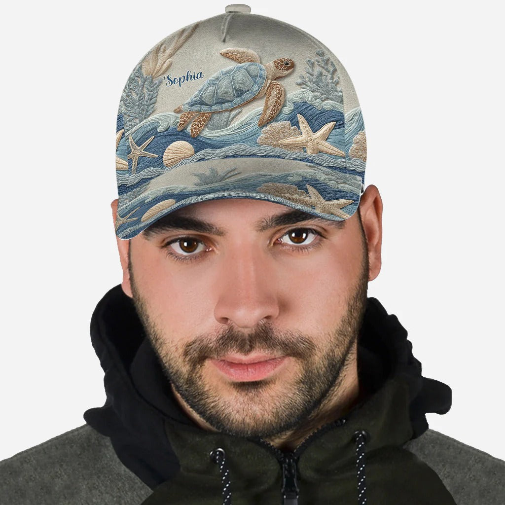 Turtle Spirit, Personalized Turtle Classic Cap