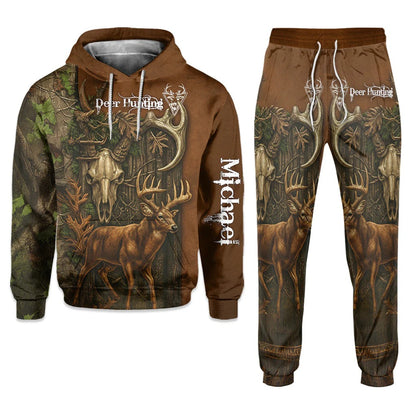 Buck Master – Personalized Hunting Hoodie and Sweatpants