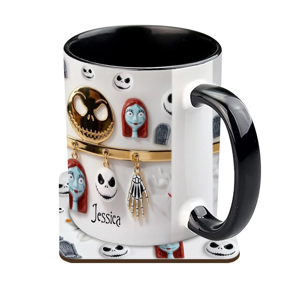 The Couple Nightmare Mug - Personalized Couple Accent Mug