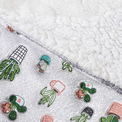 Yes I Need All These Plants - Personalized Gardening Blanket Hoodie