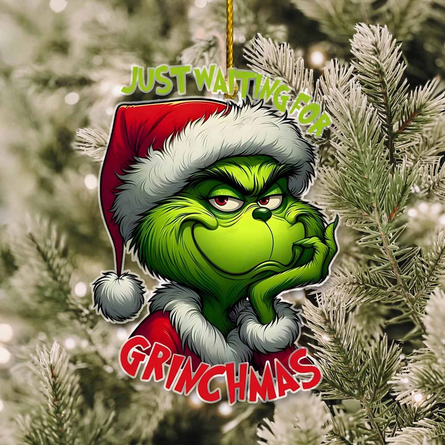 Christmas Funny Acrylic Ornament - Gift For Christmas