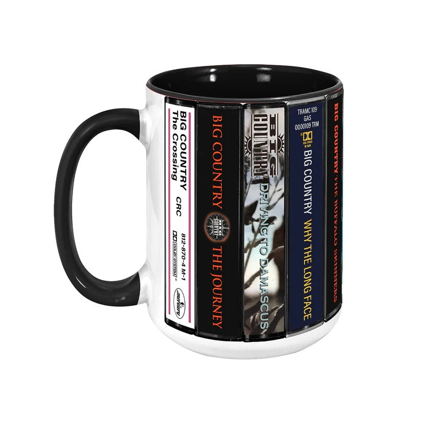 Big Country Albums Cassette Collection Retro Accent Mug