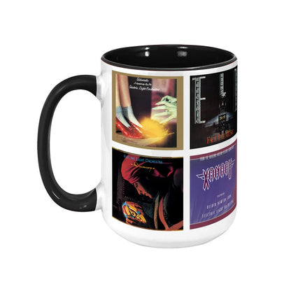 Electric Light Orchestra Albums Cover 80s Collection Retro Accent Mug