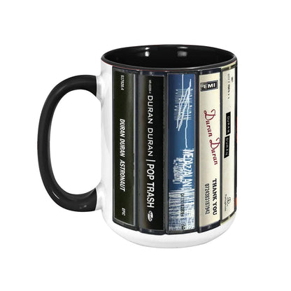 Duran Duran Albums Cassette Retro Collection Accent Mug