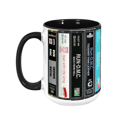 Run-D.M.C. Albums Cassette Retro Collection Accent Mug