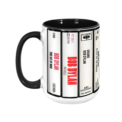 Bob Dylan Cassette Retro Collection Accent Mug