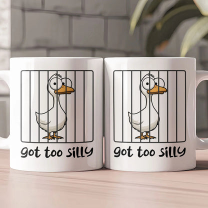 Got Too Silly Hilarious Gift Silly Goose Funny Animals