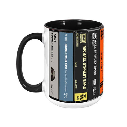 Michael Stanley Band Albums Cassette Collection Retro Accent Mug