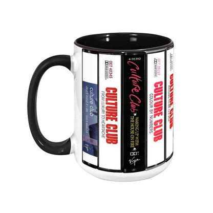 Culture Club Albums Cassette Collection Retro Accent Mug