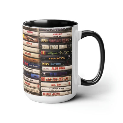 Heavy Metal Kings Classic Tapes Rock Accent Mugs