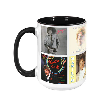 Barry Manilow Albums Cover 80s Collection Retro Mug