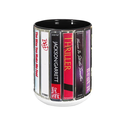 Michael Jackson Music Cassette Retro Collection Accent Mug