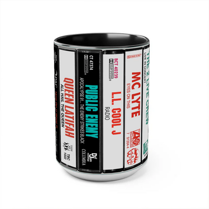 Hip Hop Tapes Cassette Collection Retro Accent Mug
