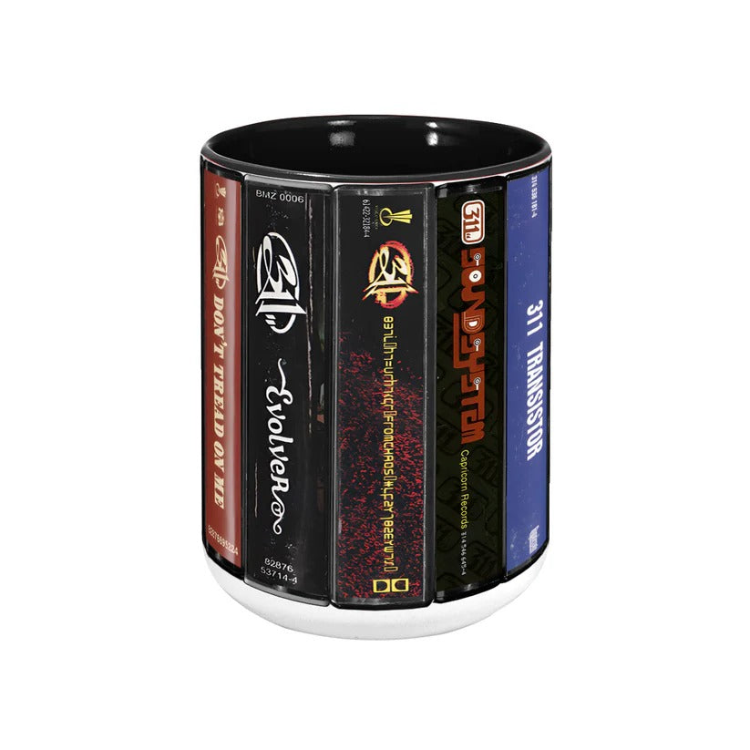 311 Albums Cassette Retro Collection Accent Mug