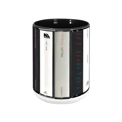 Kylie Minogue Albums Cassette Retro Collection Accent Mug
