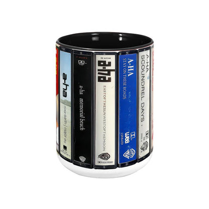 A-Ha Albums Cassette Retro Collection Accent Mug