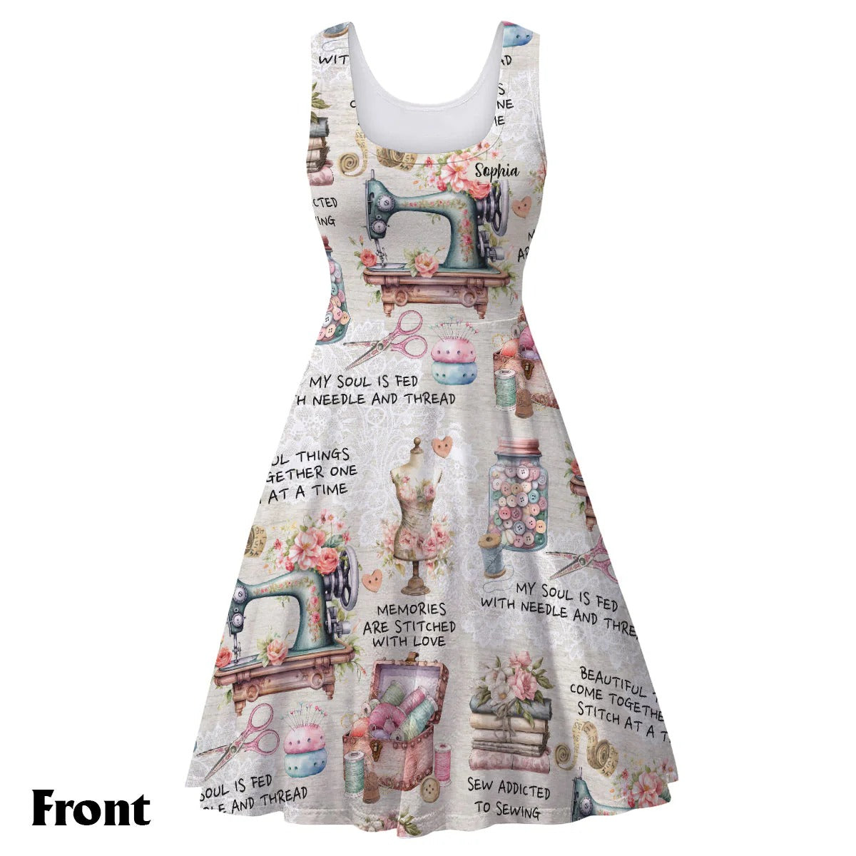 Love Sewing - Personalized Sleeveless Dress