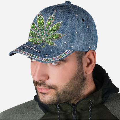 Stunning Leaf - Personalized Weed Classic Cap