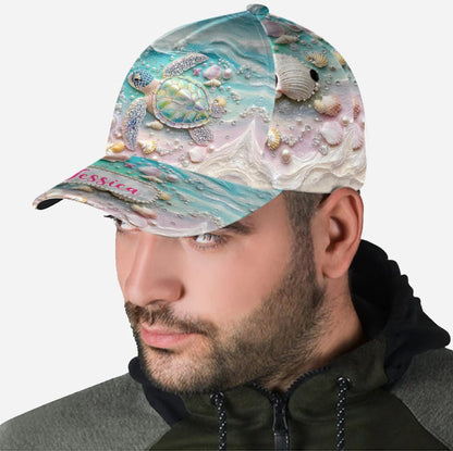 Love Turtles, Personalized Turtle Classic Cap