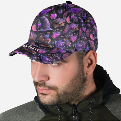 Purple Witch  - Personalized Classic Cap