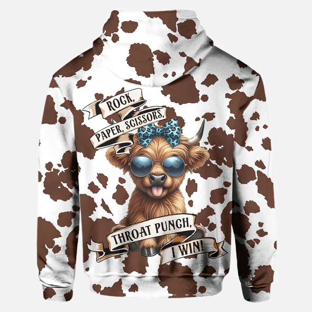 Rock Paper Scissors - Personalized Hoodie and Leggings