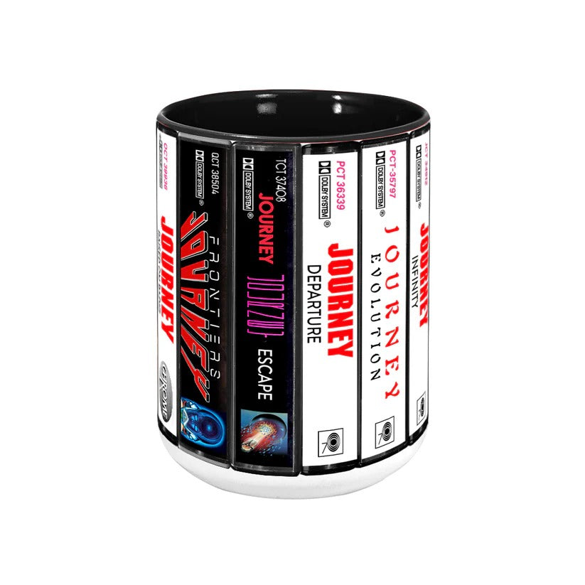 Journey Albums Cassette Retro Collection Accent Mug