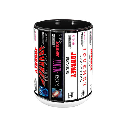 Journey Albums Cassette Retro Collection Accent Mug