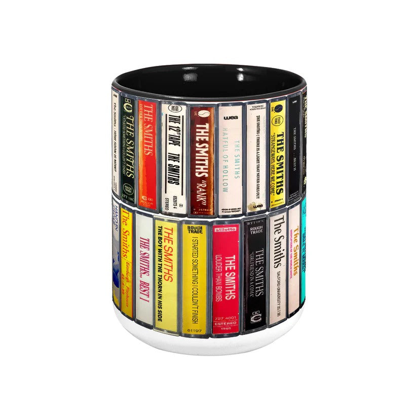 The Smiths Albums Cassette Extended Collection Retro Accent Mug
