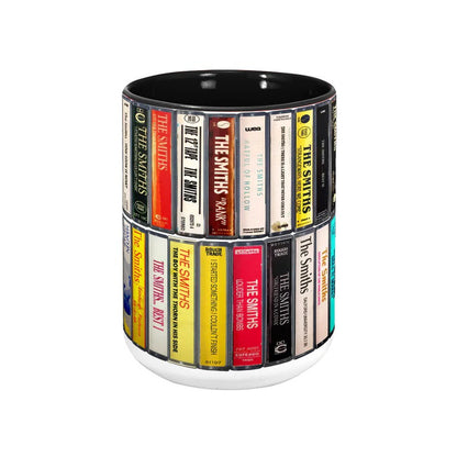The Smiths Albums Cassette Extended Collection Retro Accent Mug