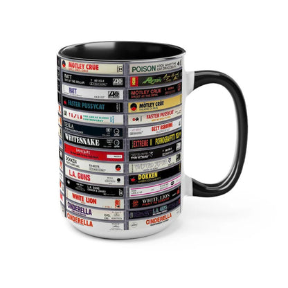 Metal Heavy Metal Kings Classic Tapes Accent Coffee Mug