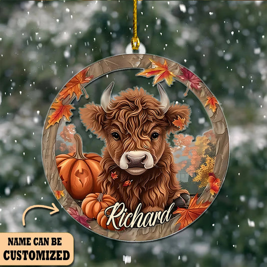 Cow Ornament Christmas - Gift For Cow Lover's