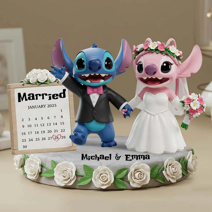 Personalized Cute Couple Custom Shaped Acrylic Plaque