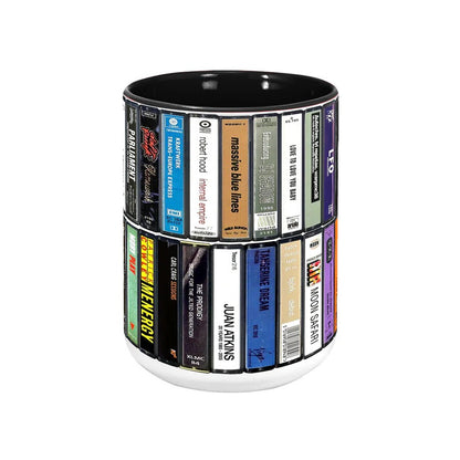 Electronic Dance Music Albums Cassette Collection Accent Mug