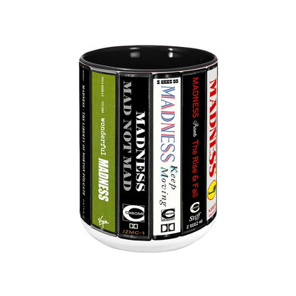 Madness Albums Cassette Collection Retro Accent Mug