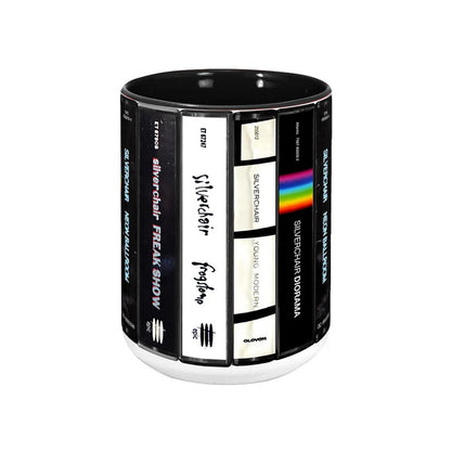 Silverchair Albums Cassette Collection Retro Accent Mug