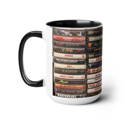 Heavy Metal Kings Classic Tapes Rock Accent Mugs