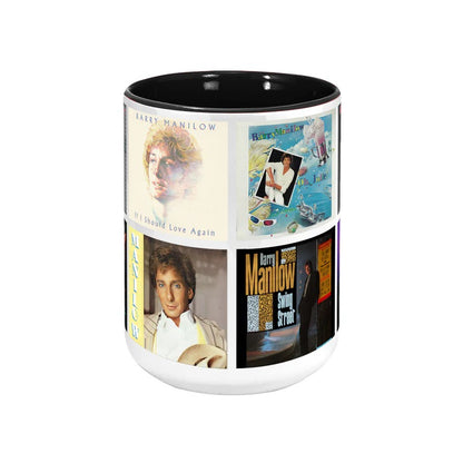 Barry Manilow Albums Cover 80s Collection Retro Mug