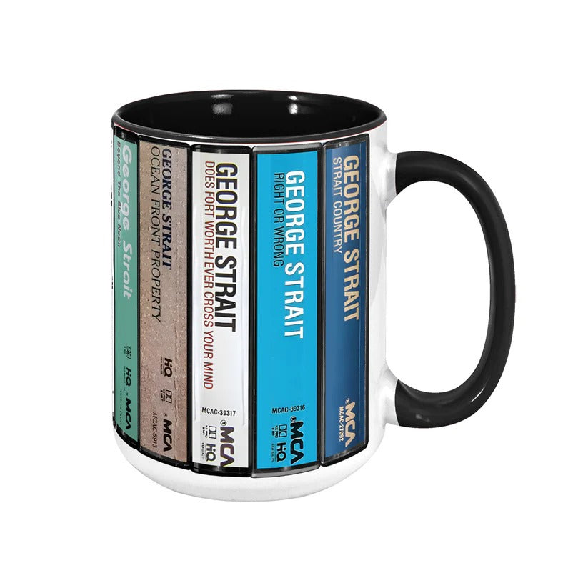 GS Albums Cassette Retro Collection Accent Mug
