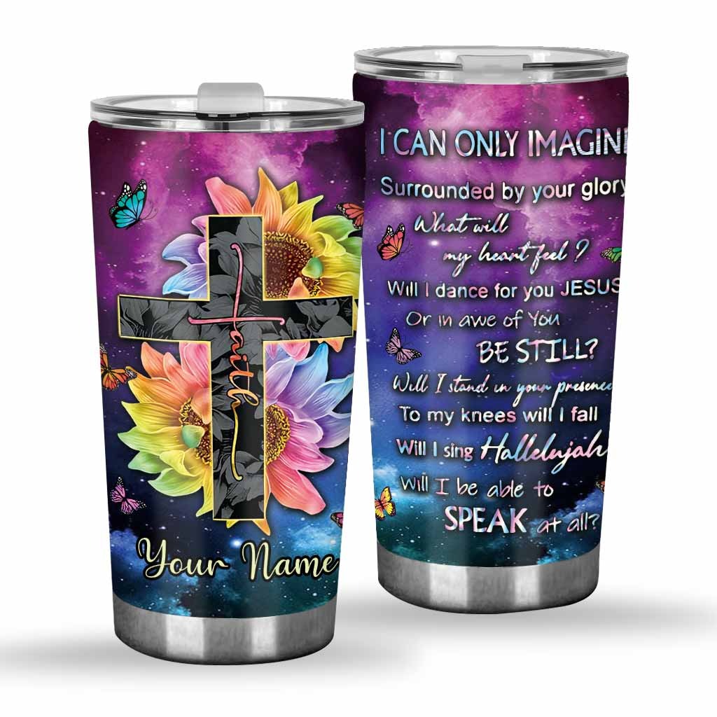 Faith Love - Personalized Jesus Tumbler