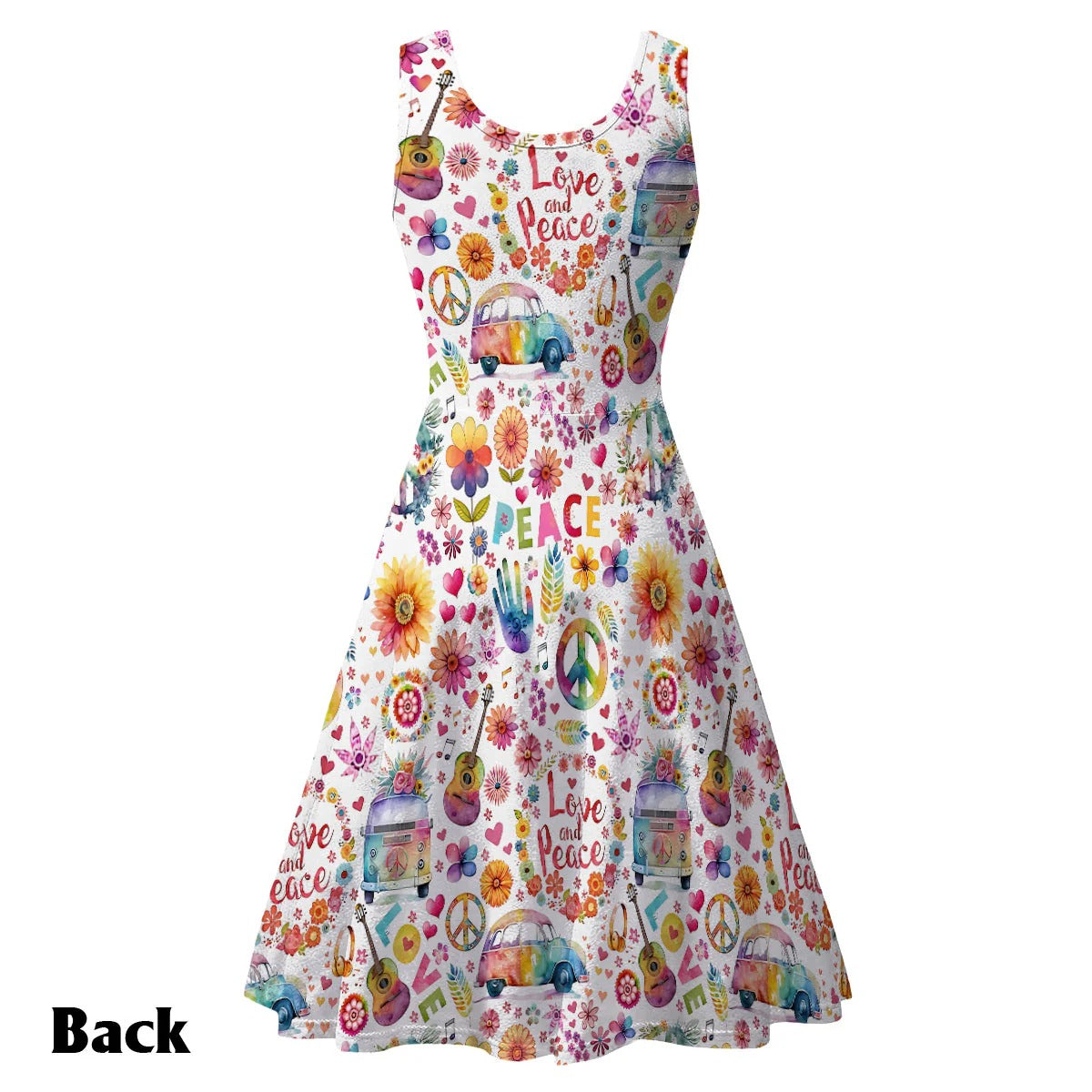 Hippie Soul - Personalized Sleeveless Dress
