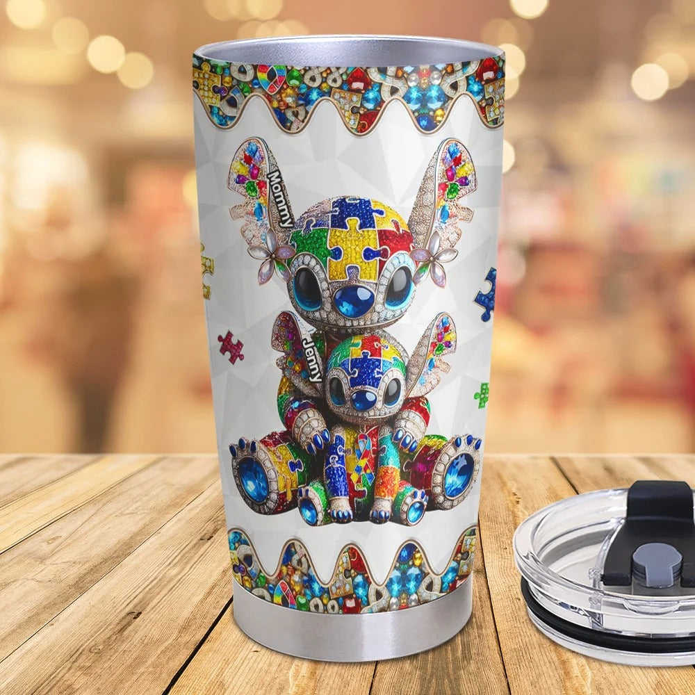Autism Mom - Personalized Gifts For Mom Tumbler