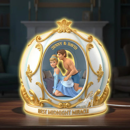 Miracle Couple Acrylic Light Box, Personalized Gift For Couples