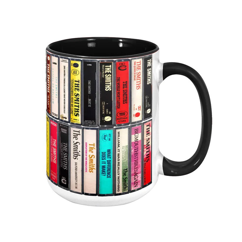 The Smiths Albums Cassette Extended Collection Retro Accent Mug