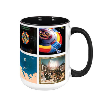 Electric Light Orchestra Albums Cover 80s Collection Retro Accent Mug
