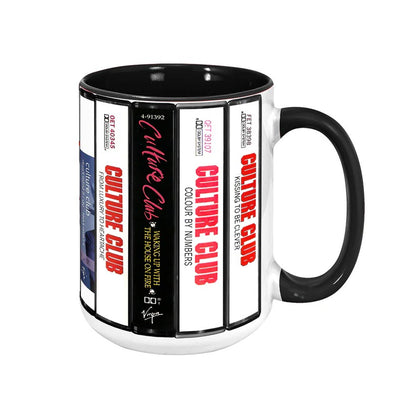 Culture Club Albums Cassette Collection Retro Accent Mug